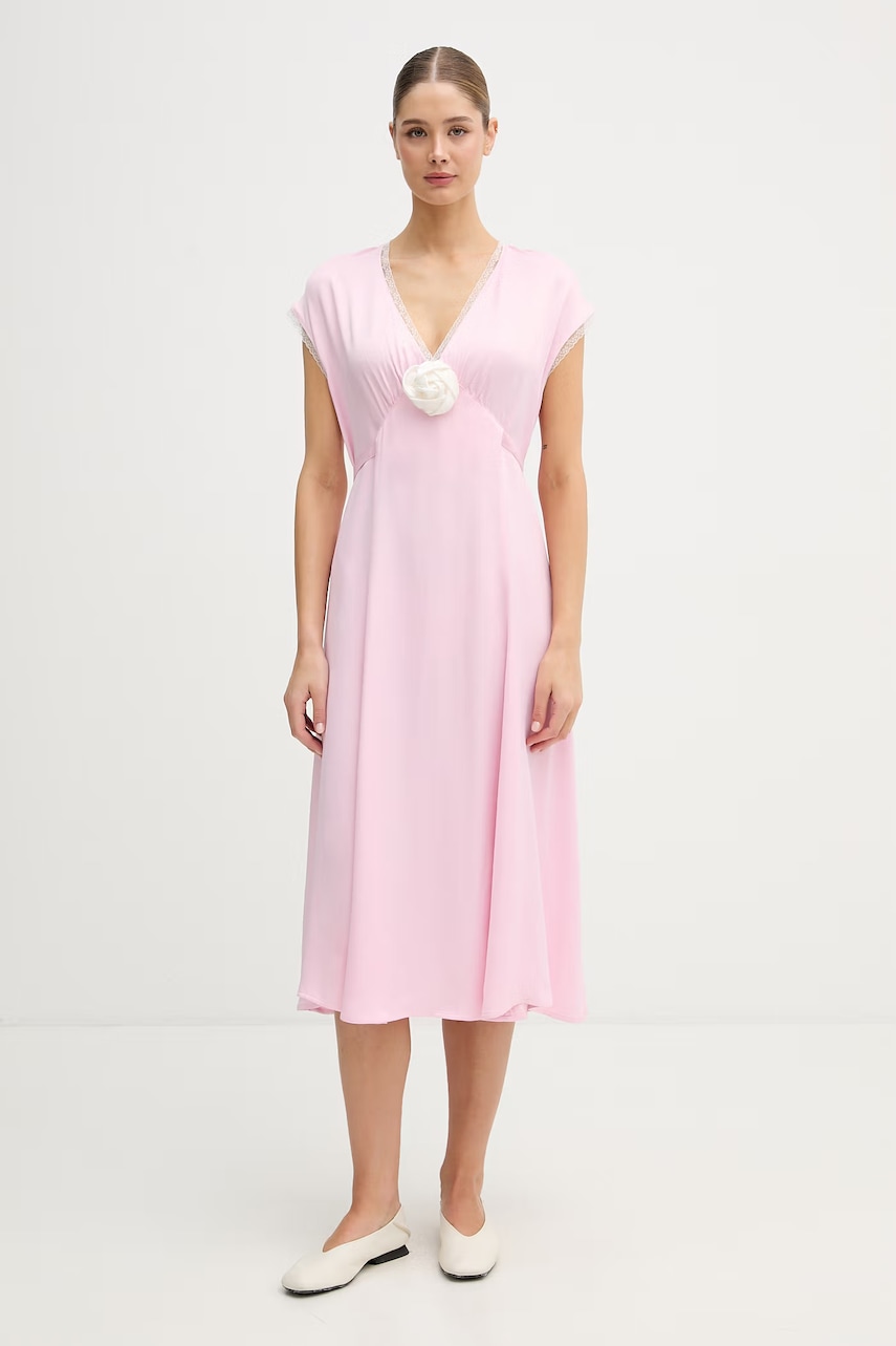 The Sleeper rochie lenjerie intimă cu vâscoză