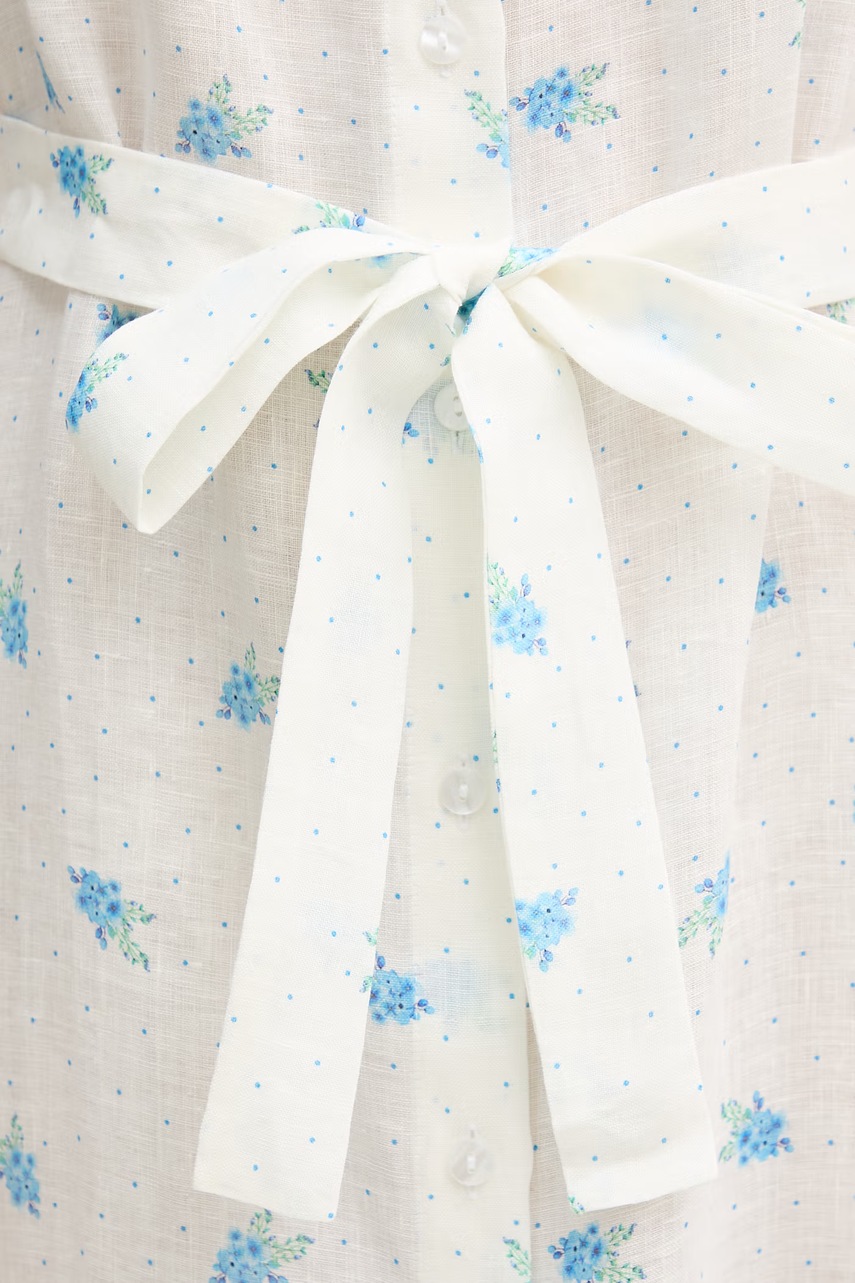 The Sleeper letní šaty lněné