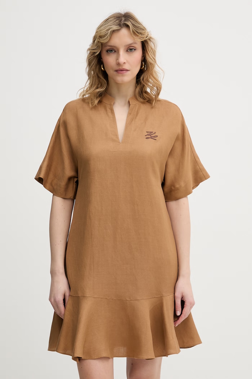 Karl Lagerfeld rochie cu in