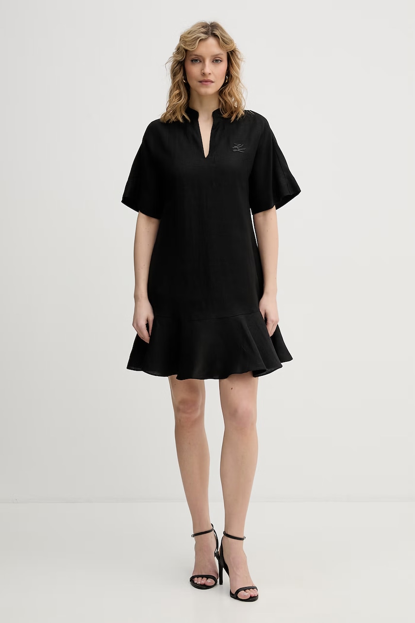 Karl Lagerfeld rochie cu in