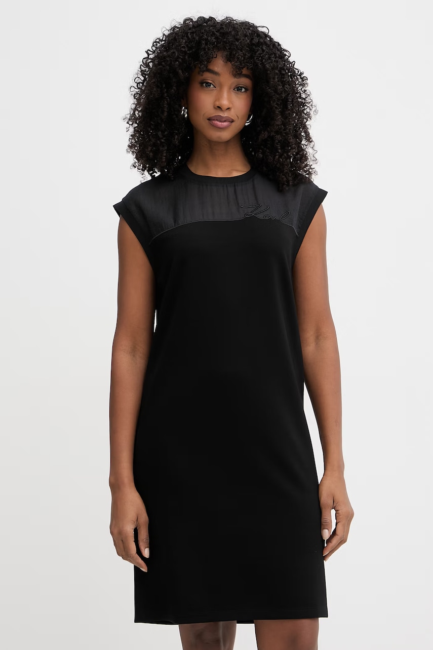 Karl Lagerfeld rochie cu vâscoză