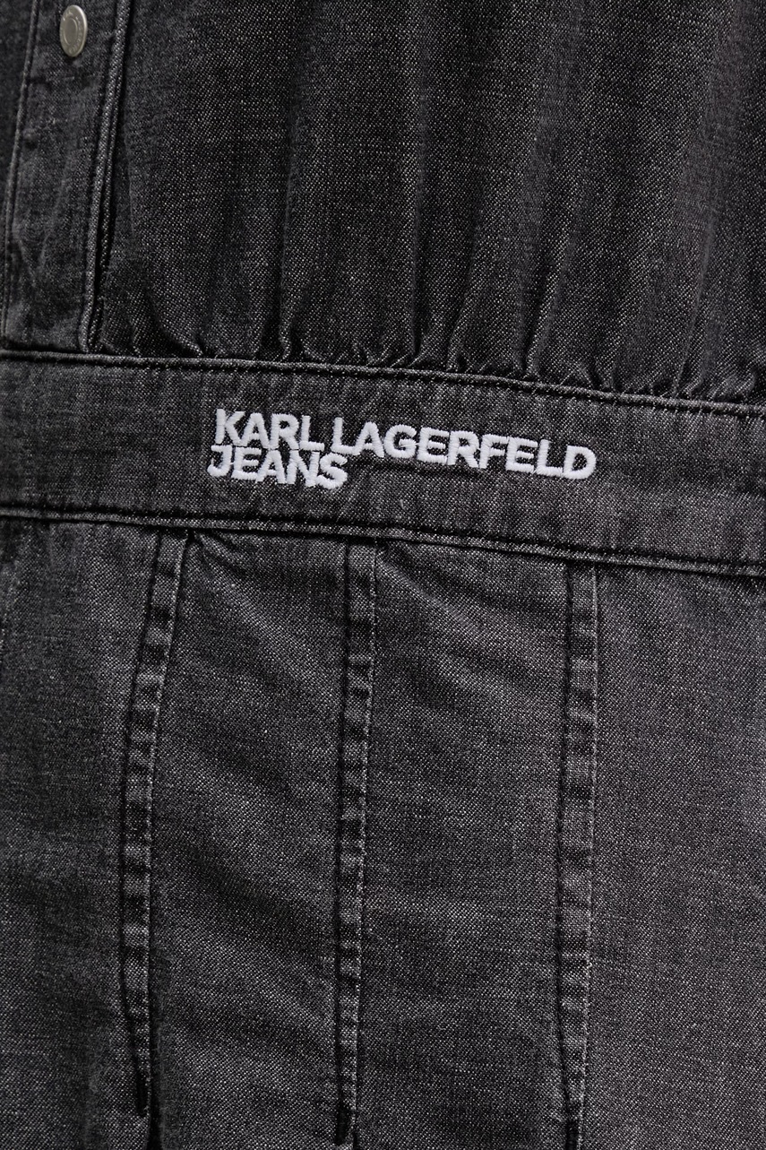 Karl Lagerfeld Jeans розкльошена сукня джинсова