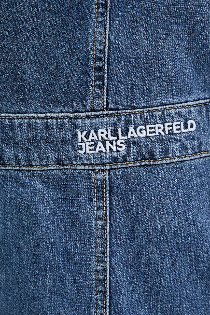 Джинсова сукня Karl Lagerfeld Jeans