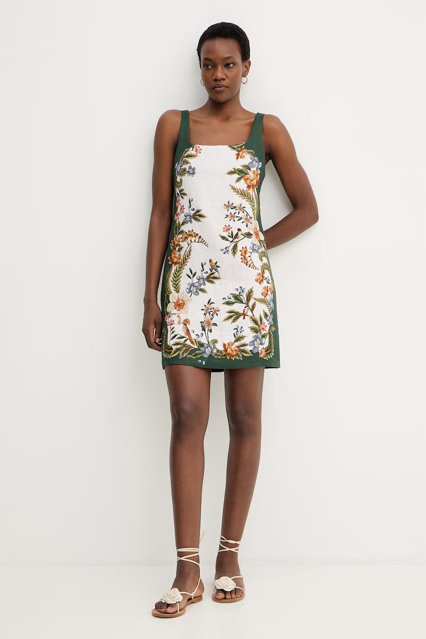 Льняна сукня Farm Rio