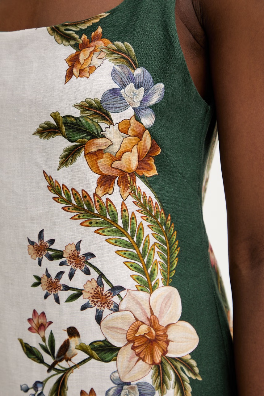 Льняна сукня Farm Rio