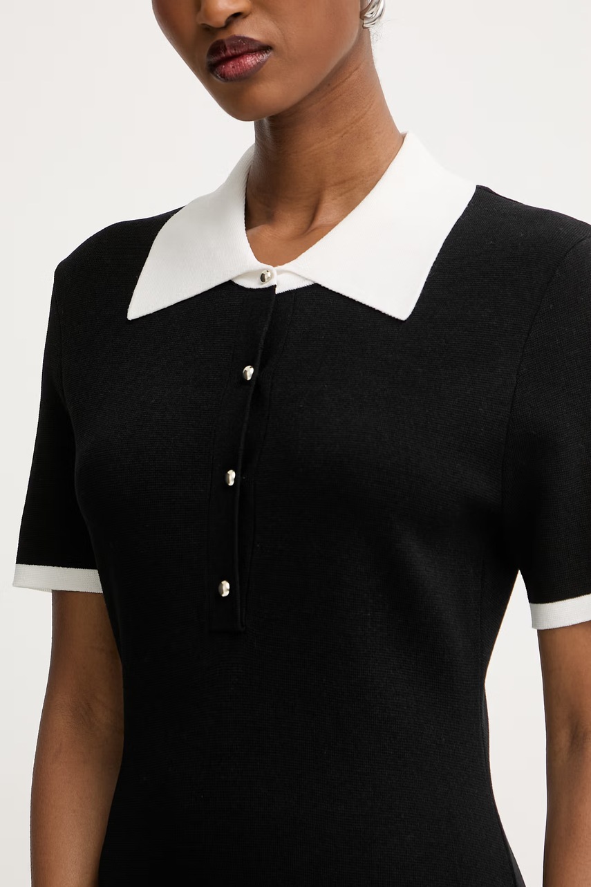 Morgan трикотажна сукня з віскозою