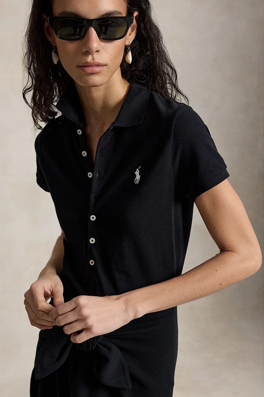 Polo Ralph Lauren розкльошена сукня бавовняна