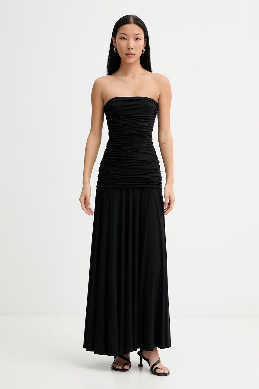 La Mania drapované šaty s modalem DELLA