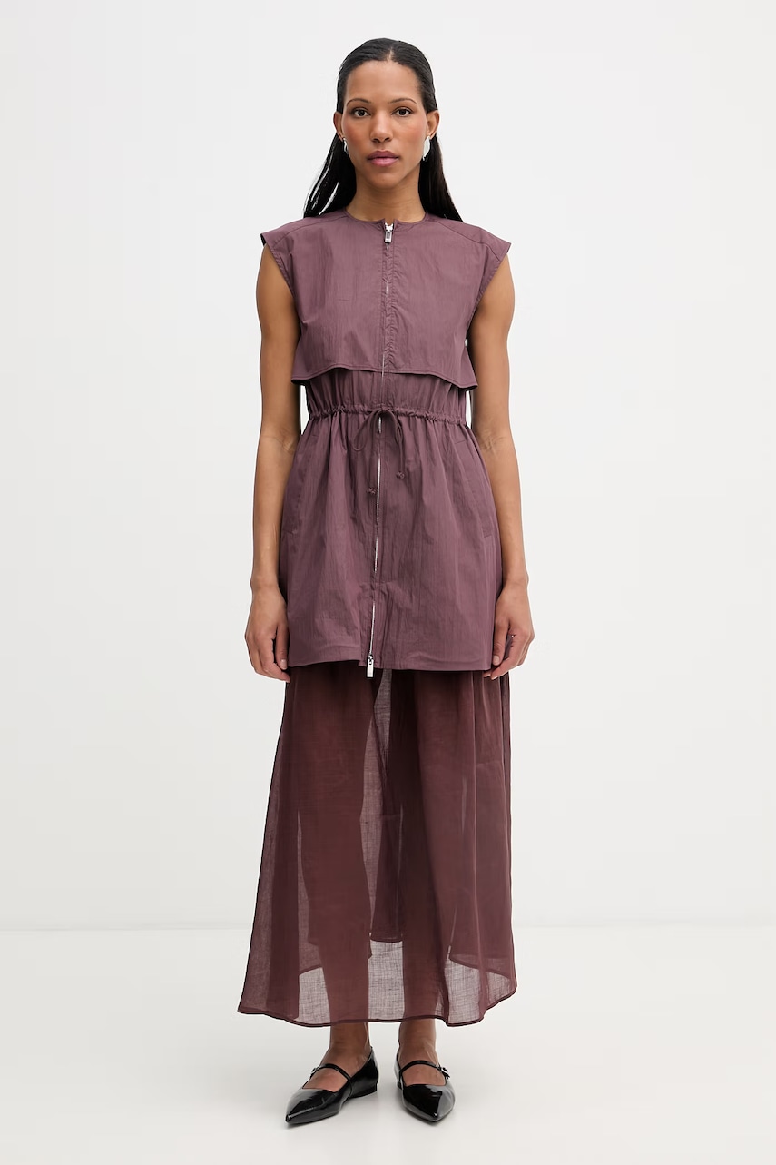 Isabelle Blanche rochie din in