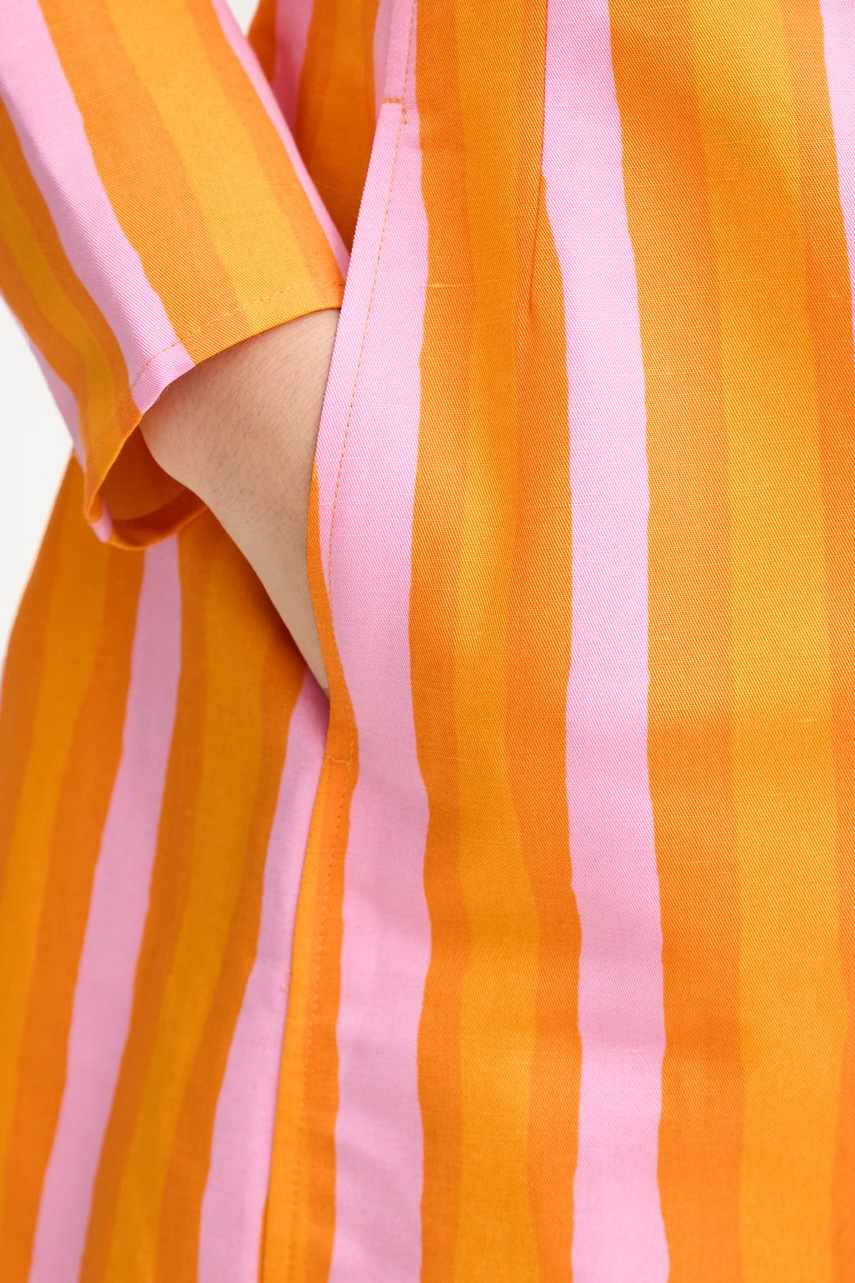 Marimekko сукня з додаванням льону