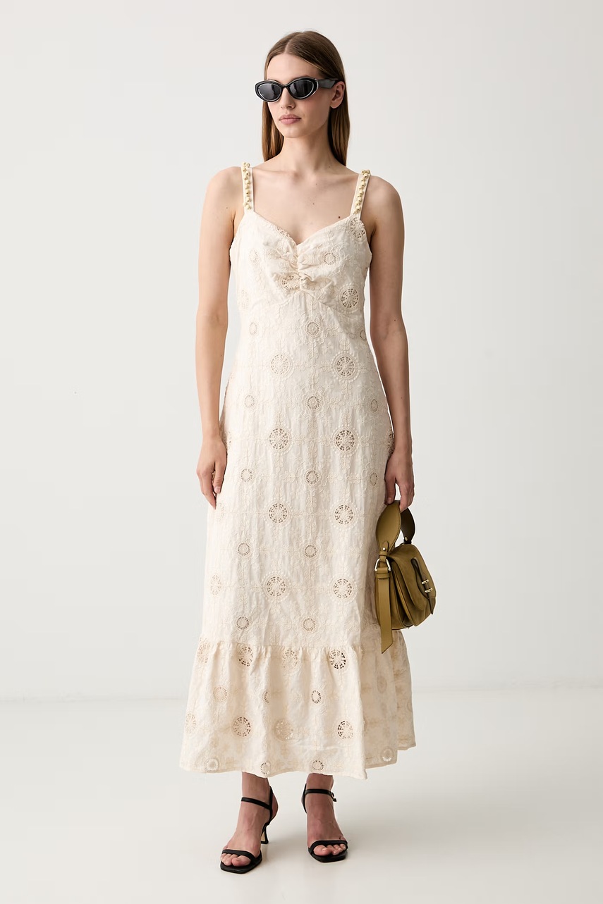 Pedro del Hierro Pedro del Hierro φόρεμα βαμβακερό - 2