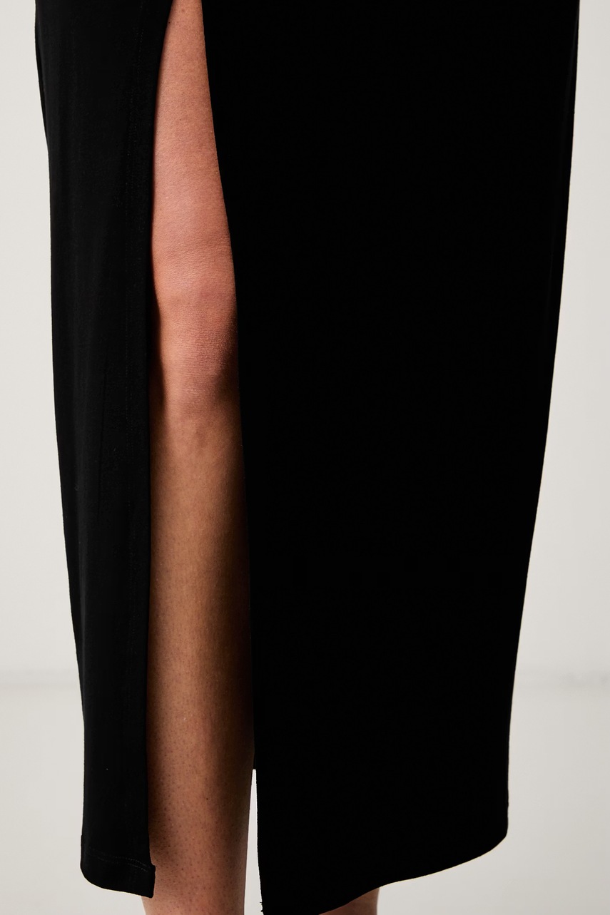 Le Privé  сукня bodycon з віскозою SAPHIRA NOIR