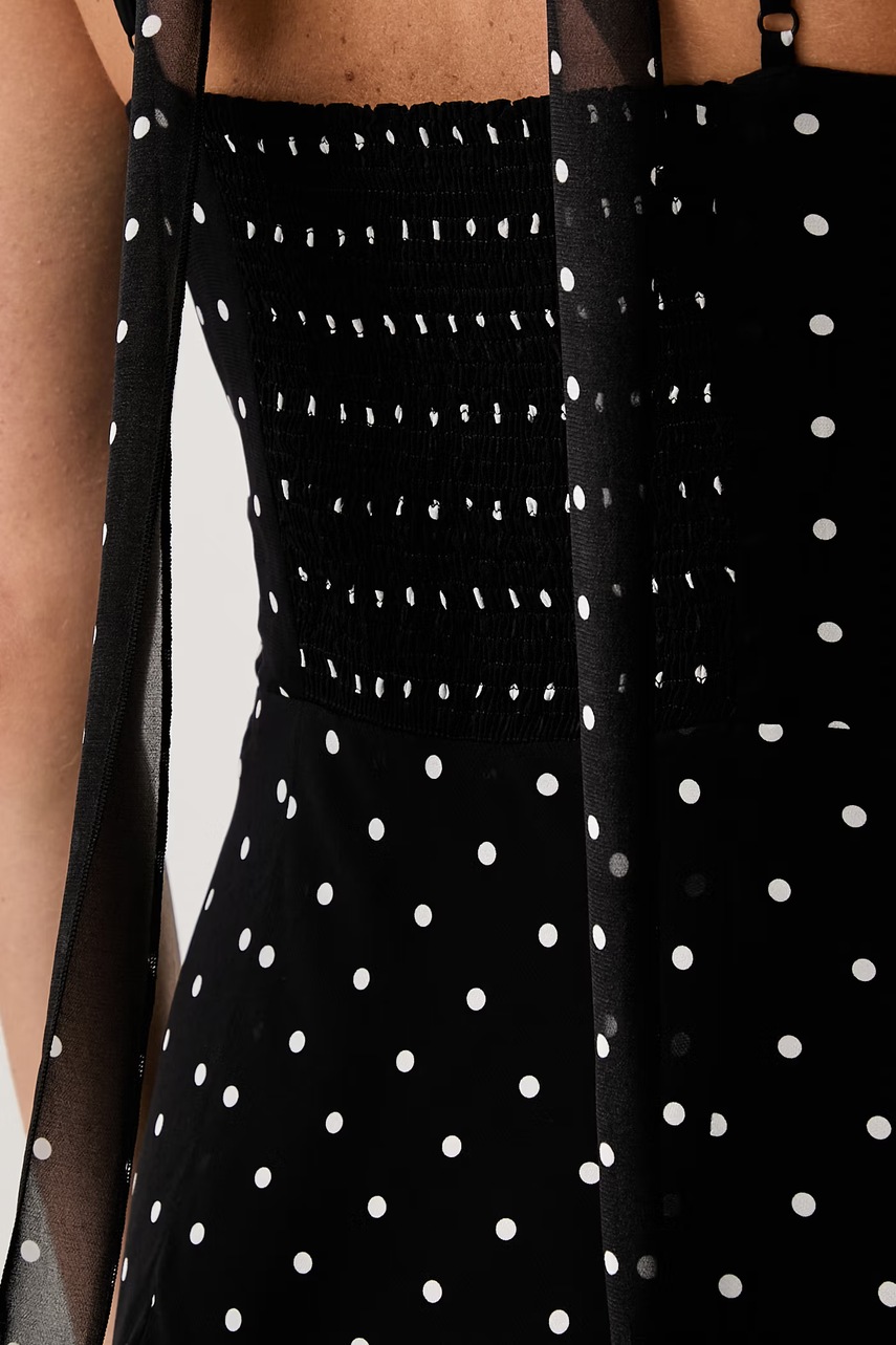 Le Privé Le Privé φόρεμα από βισκόζη ROSELINE CHIFFON DOTS - 6