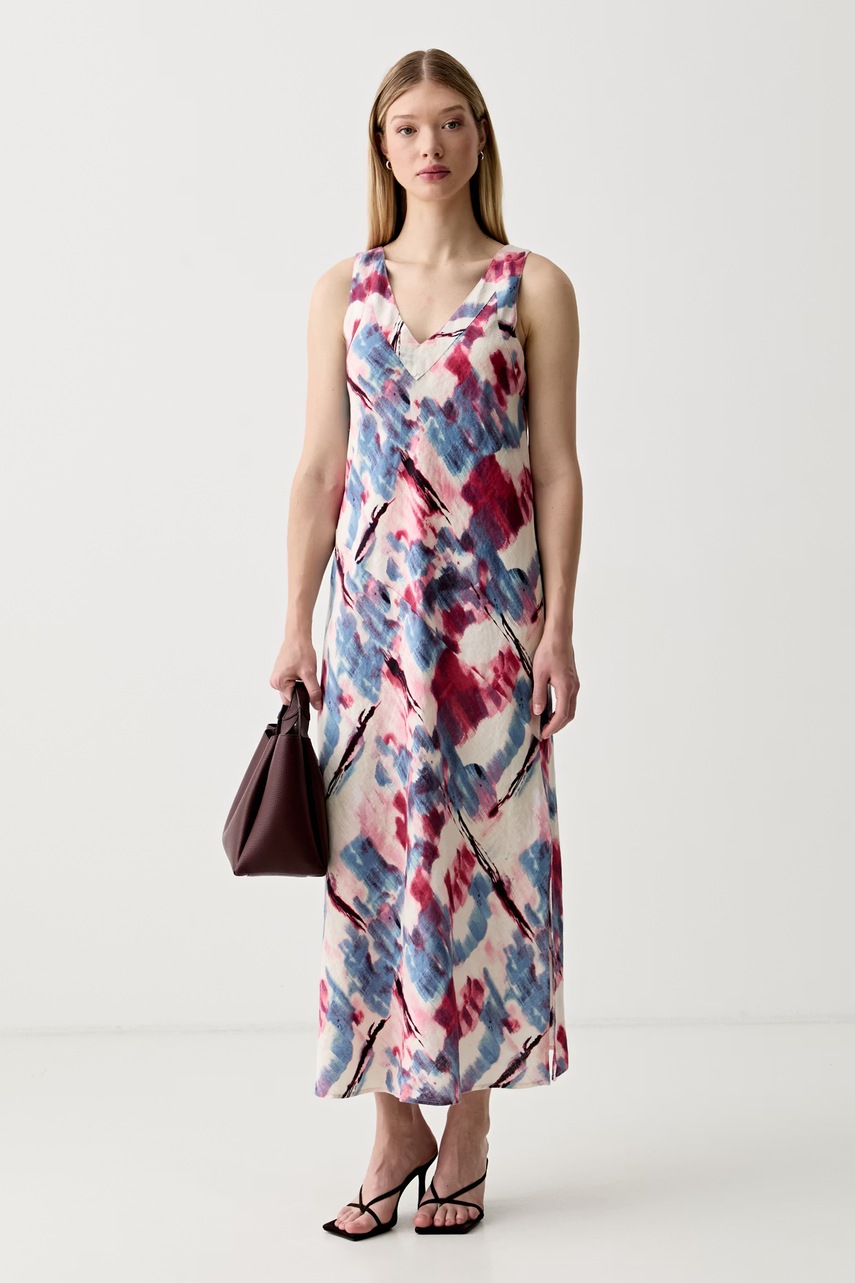 DKNY літня сукня лляна