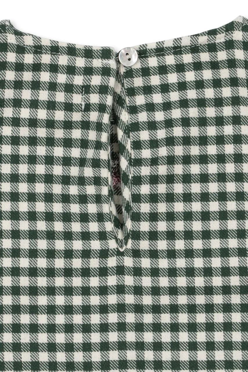 Dievčenské bavlnené šaty Konges Sløjd FORET DRESS GOTS