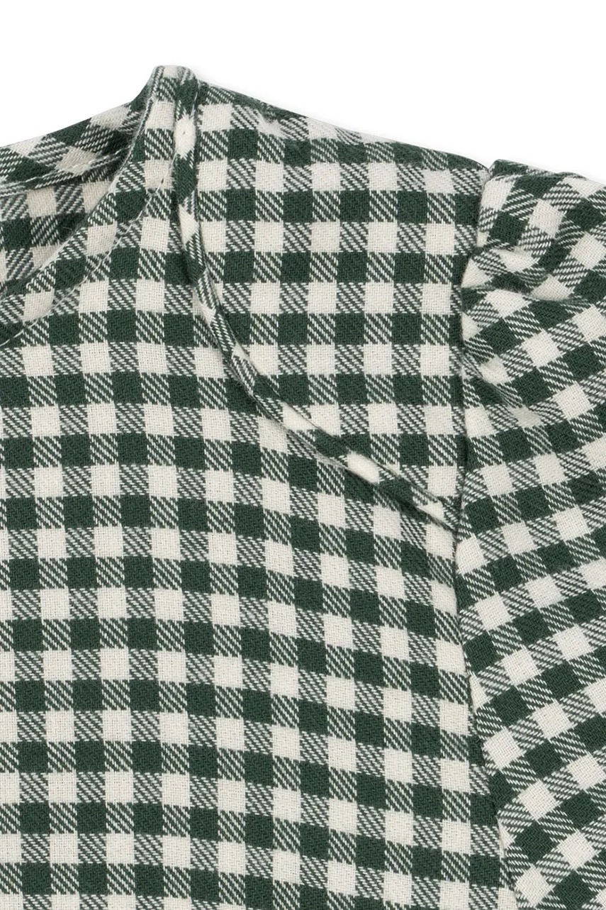Dievčenské bavlnené šaty Konges Sløjd FORET DRESS GOTS