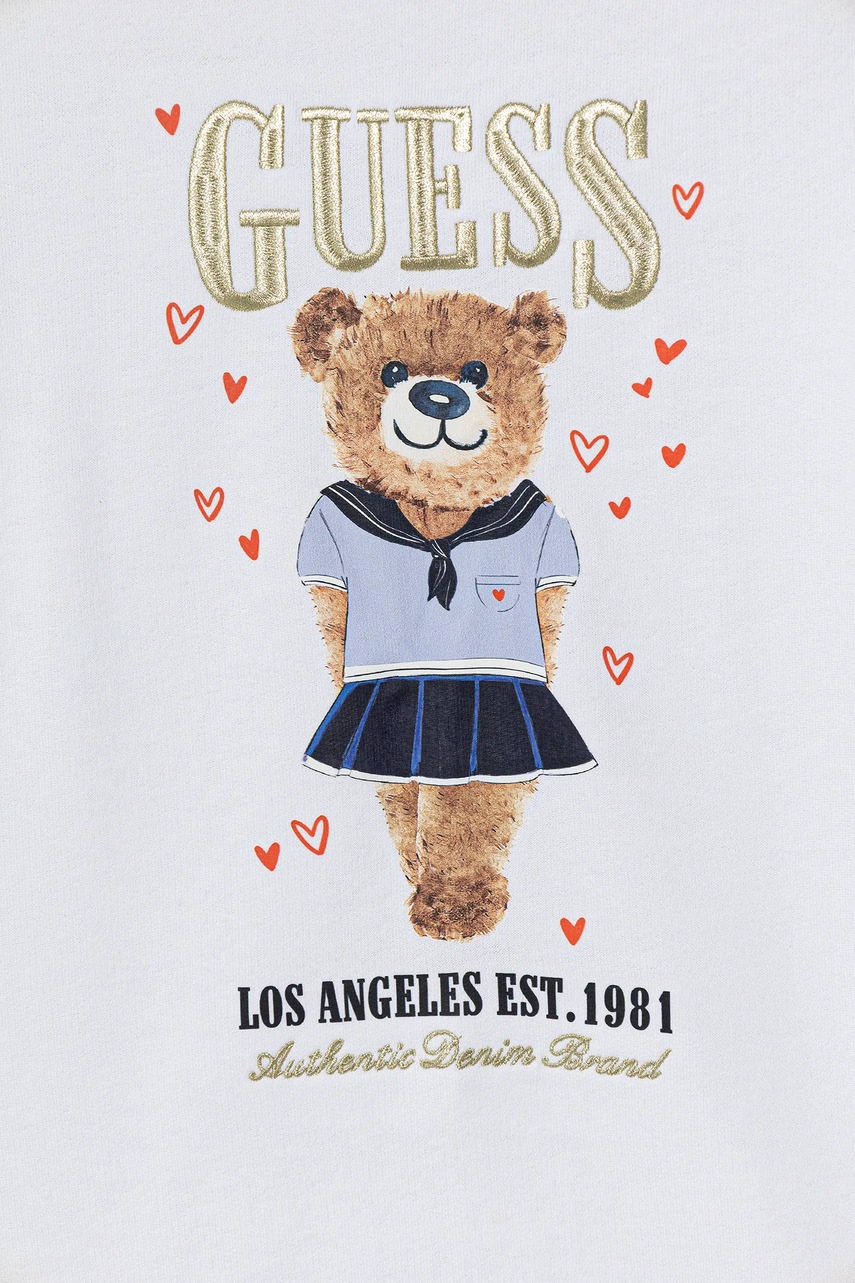 Dětské bavlněné šaty Guess (obrázek 3)