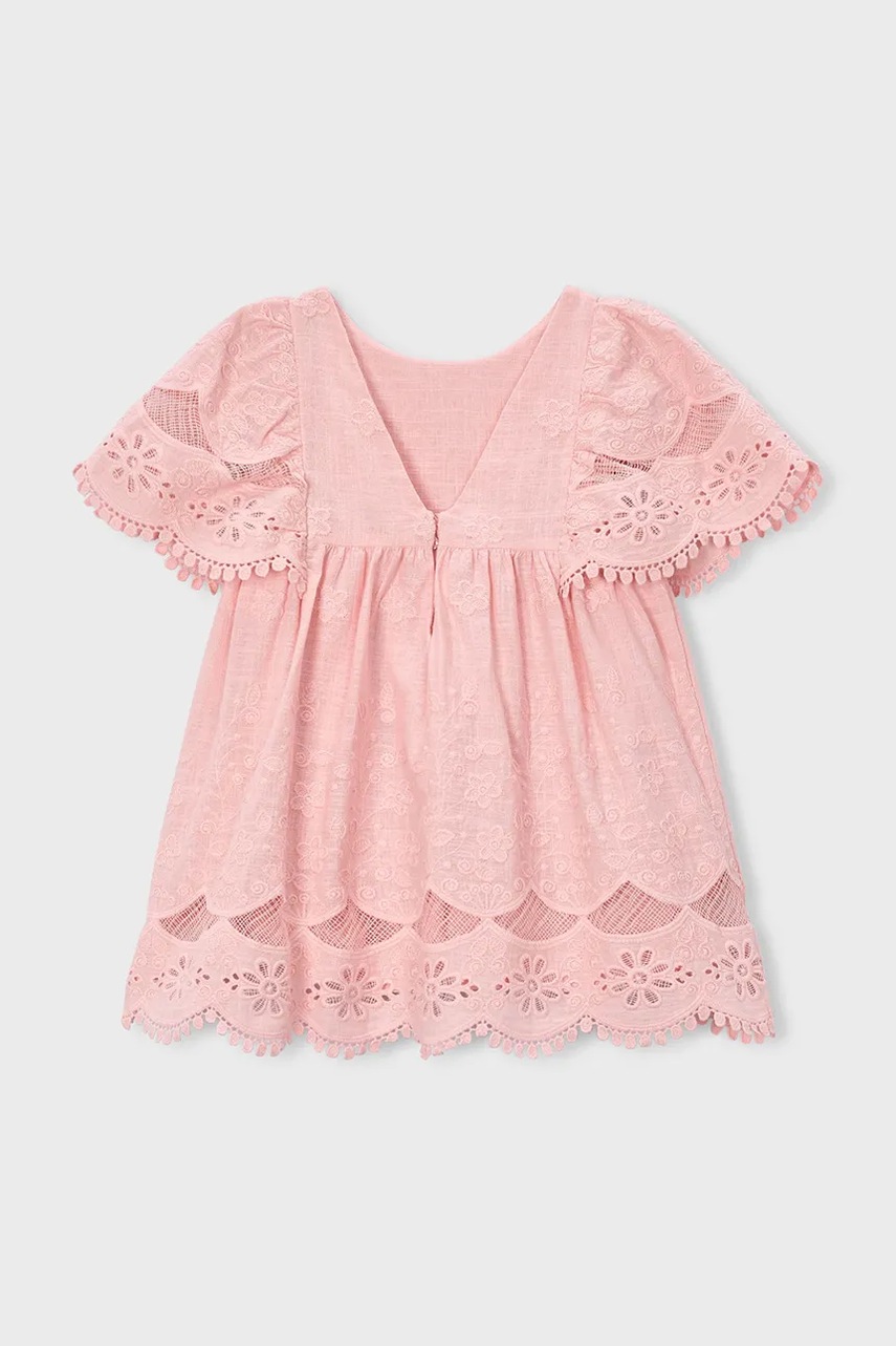 Дитяча бавовняна сукня Mayoral