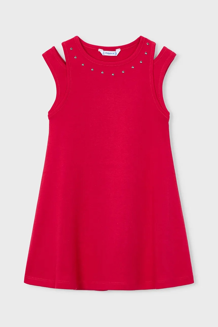 Дитяча бавовняна сукня Mayoral