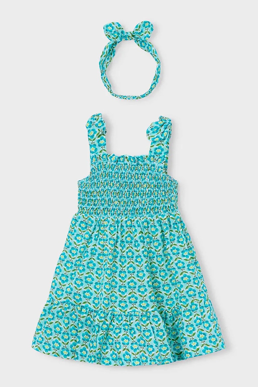 Παιδικό βαμβακερό φόρεμα Mayoral φωτογραφία