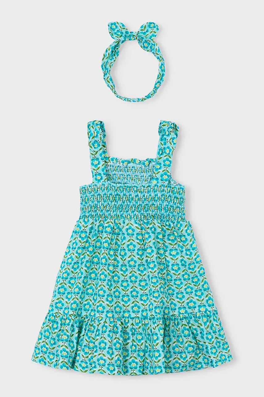 Παιδικό βαμβακερό φόρεμα Mayoral φωτογραφία