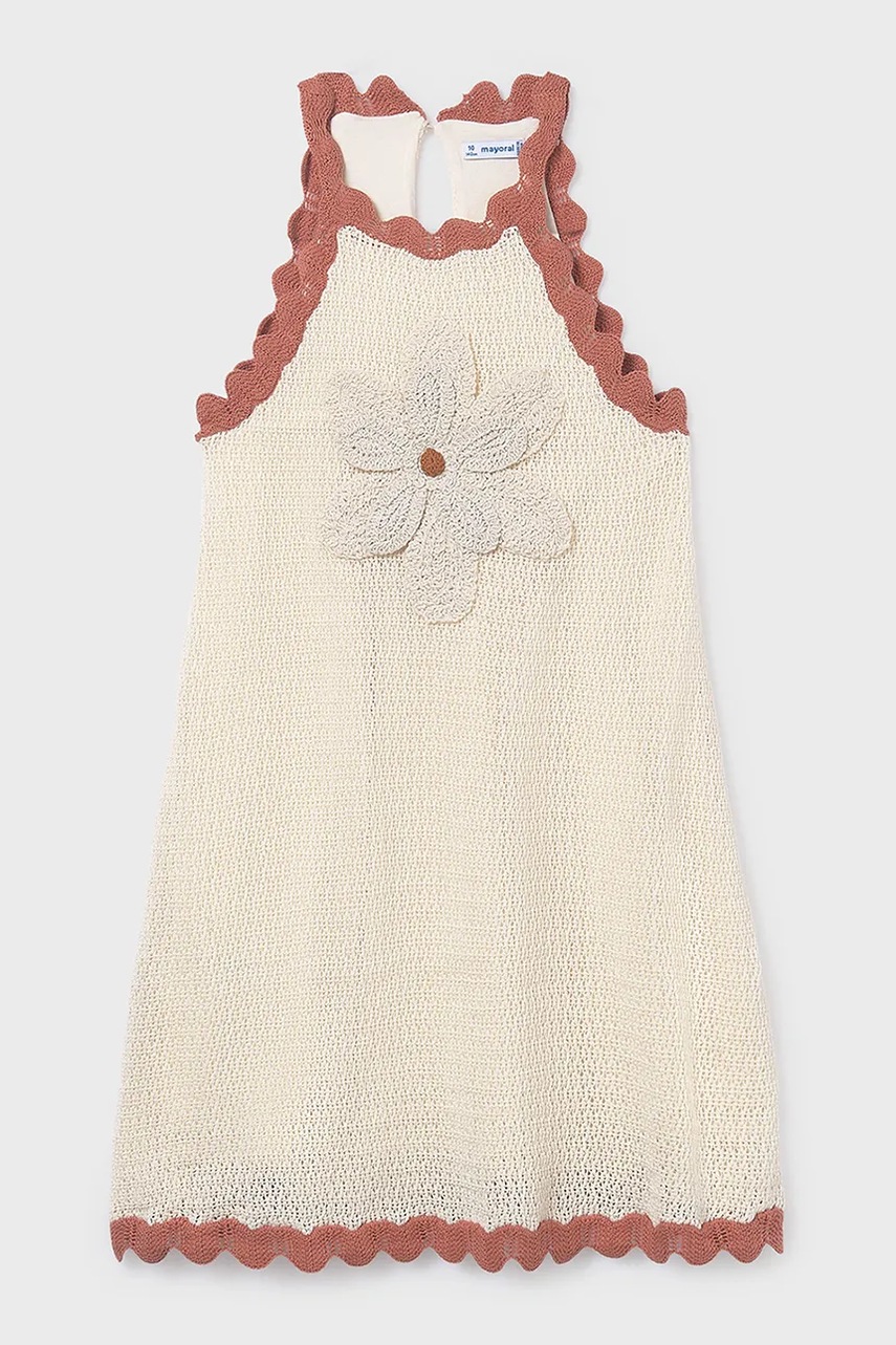 Дитяча бавовняна сукня Mayoral
