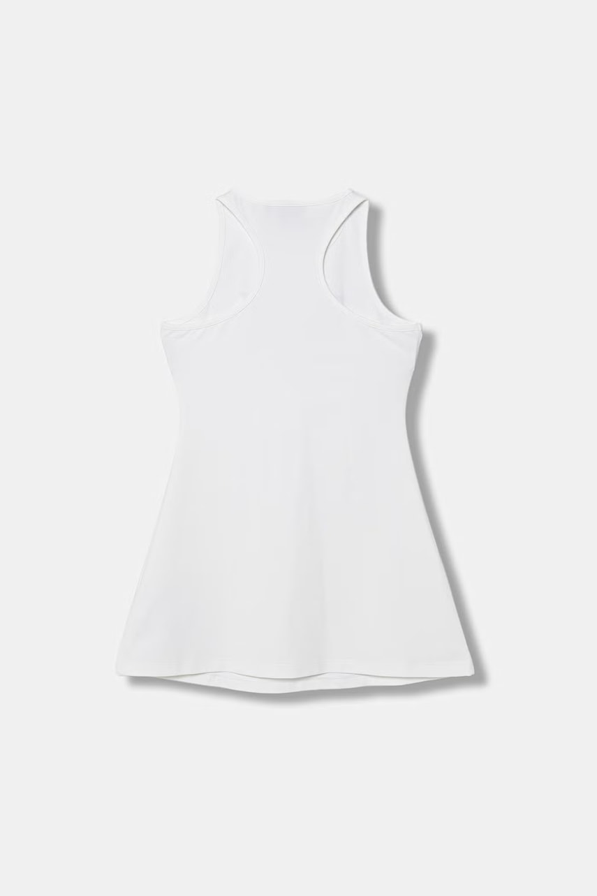 EA7 Emporio Armani šaty bavlnené s elastanom