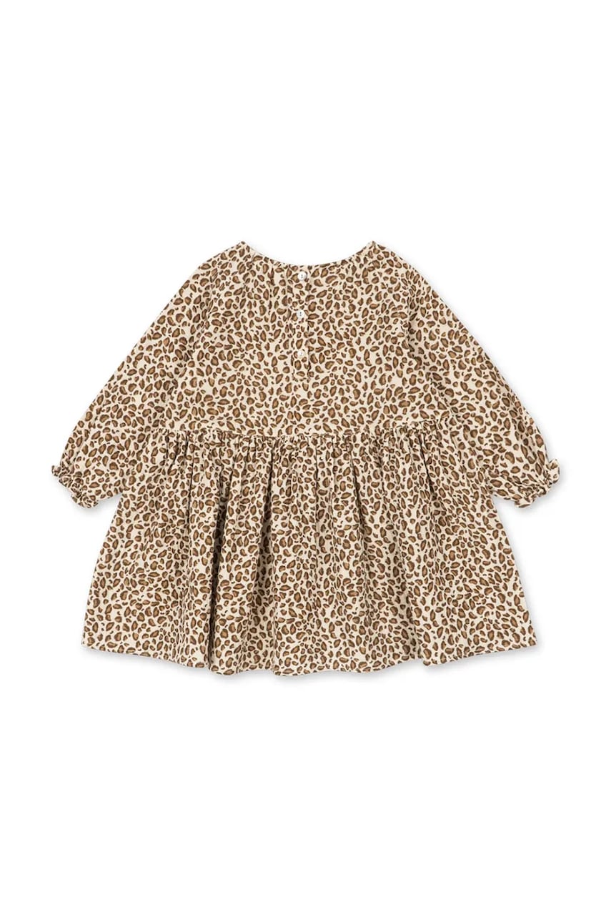 Dievčenské bavlnené šaty Konges Sløjd COCO DRESS GOTS