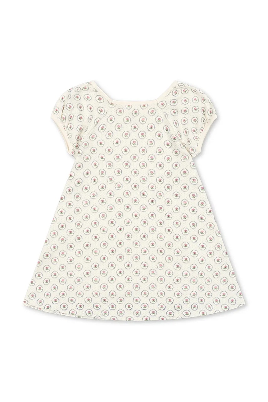 Dievčenské bavlnené šaty Konges Sløjd CLASSIC SS DRESS GOTS
