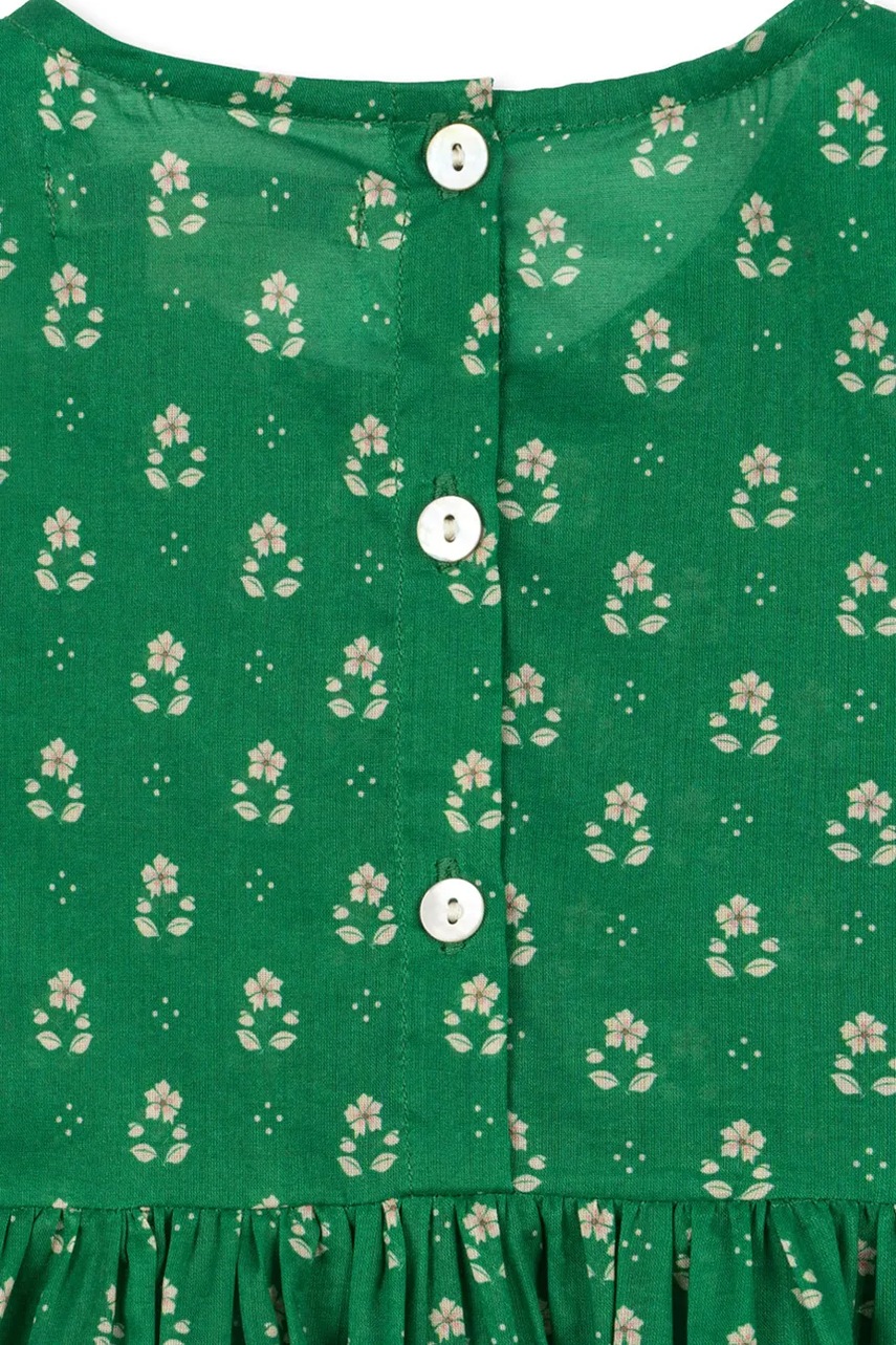 Dievčenské bavlnené šaty Konges Sløjd CAMI SMOCK DRESS GOTS