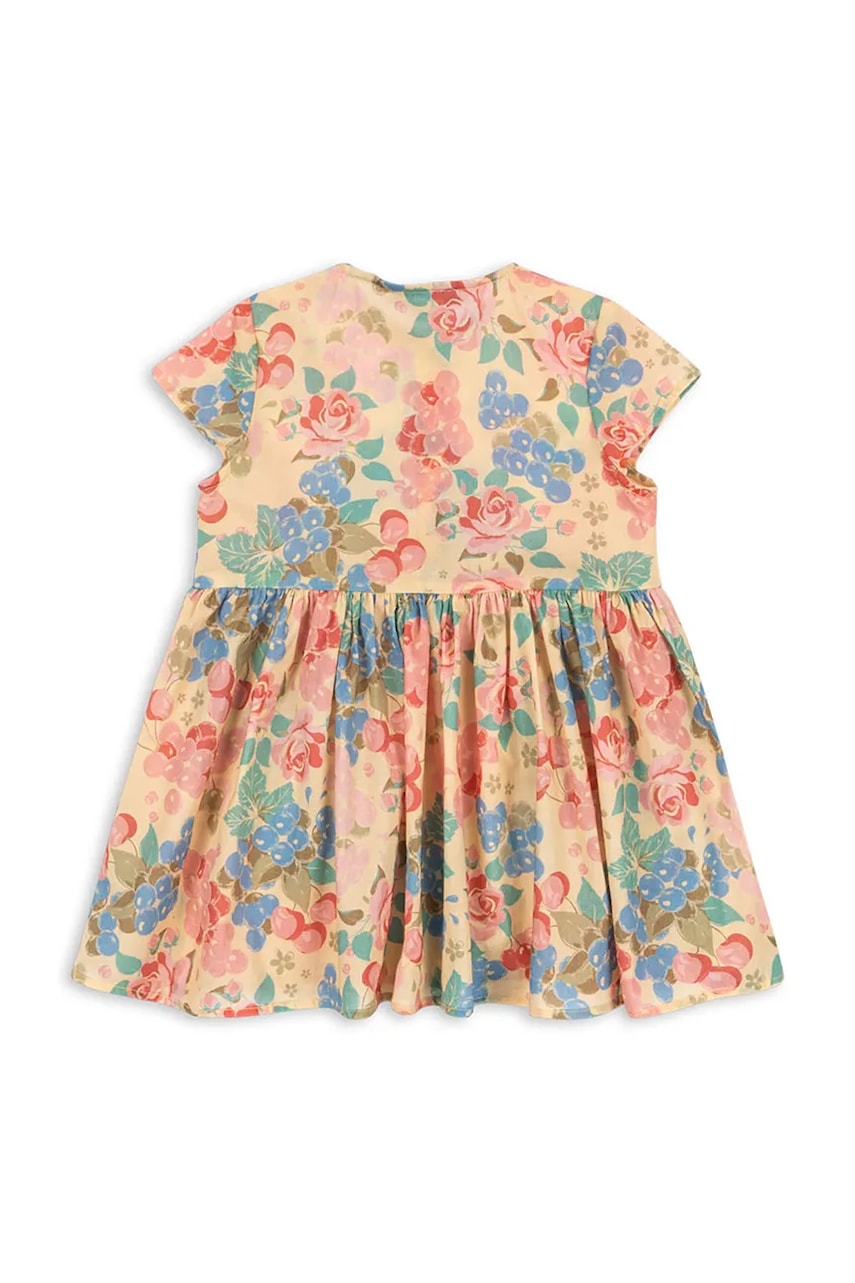 Dievčenské bavlnené šaty Konges Sløjd PACEY SS DRESS GOTS
