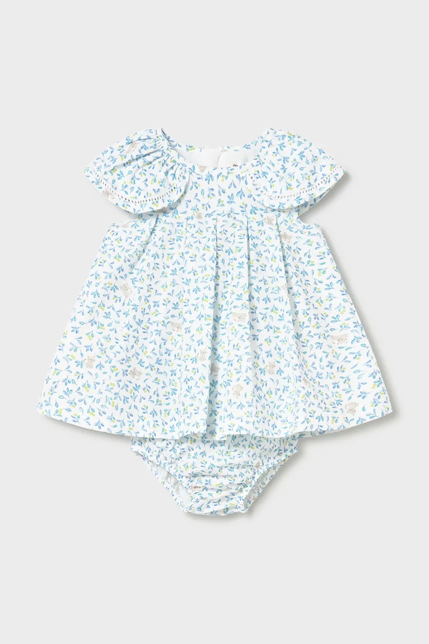 Detské bavlnené šaty Mayoral Newborn