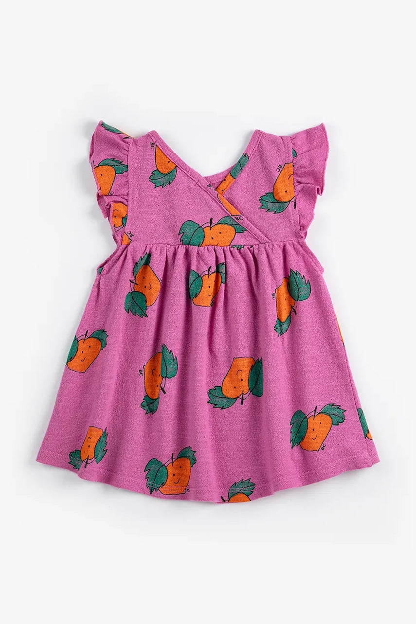 Детское хлопковое платье Bobo Choses Tangerine Детское хлопковое платье Bobo Choses Tangerine