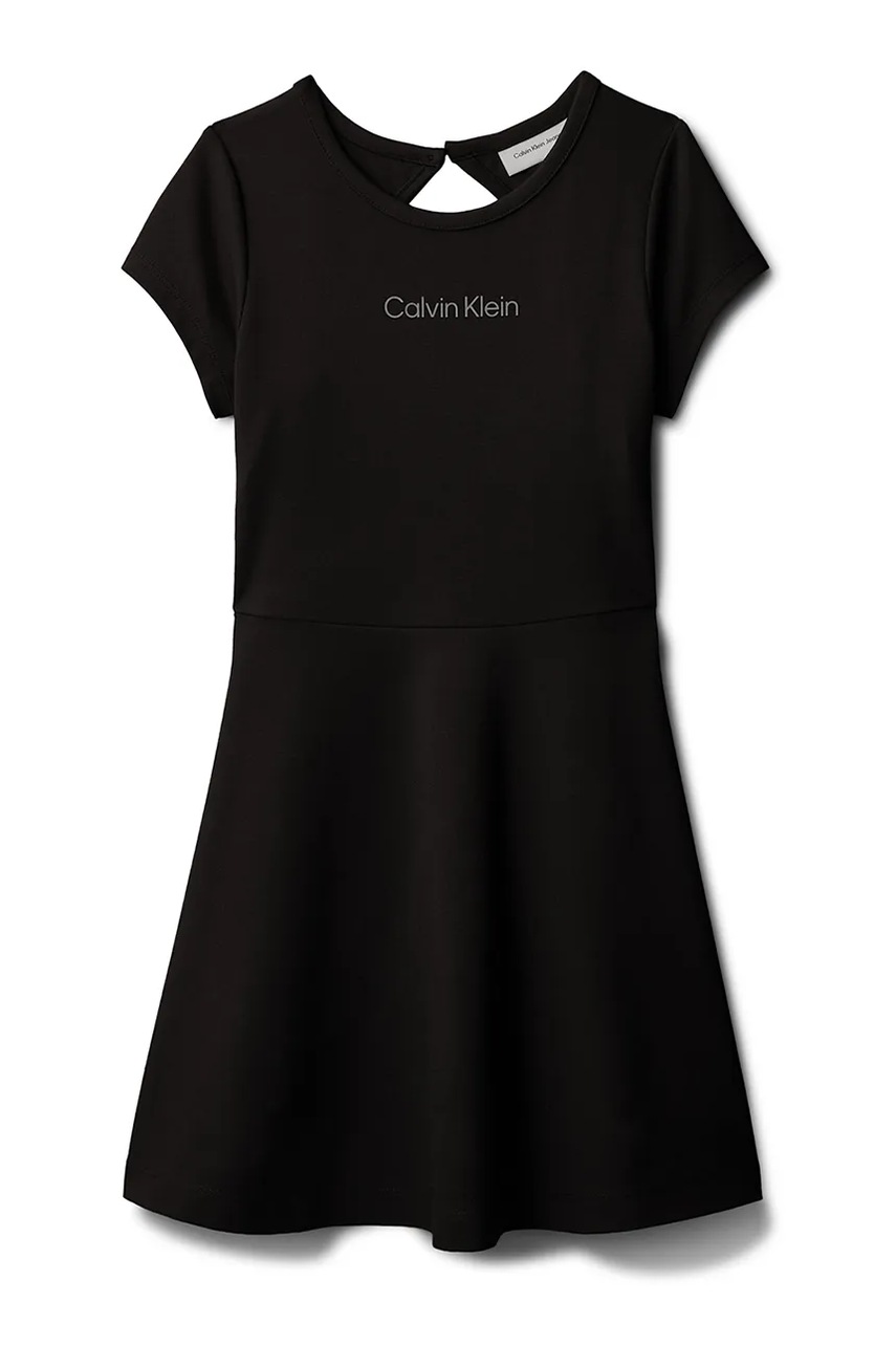 Calvin Klein Jeans šaty s viskózou