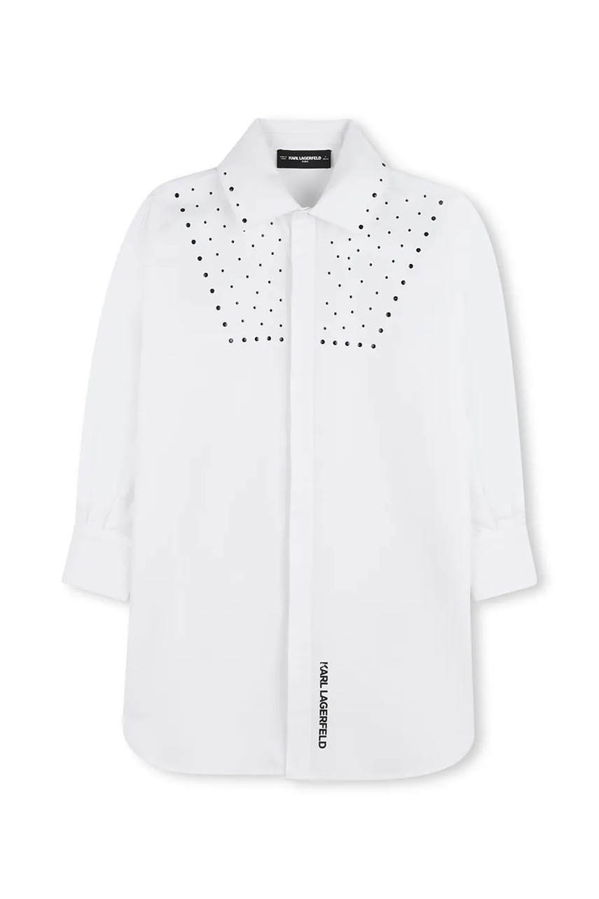 Дитяча бавовняна сукня Karl Lagerfeld