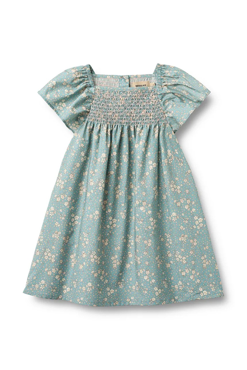 Дитяча бавовняна сукня Wheat