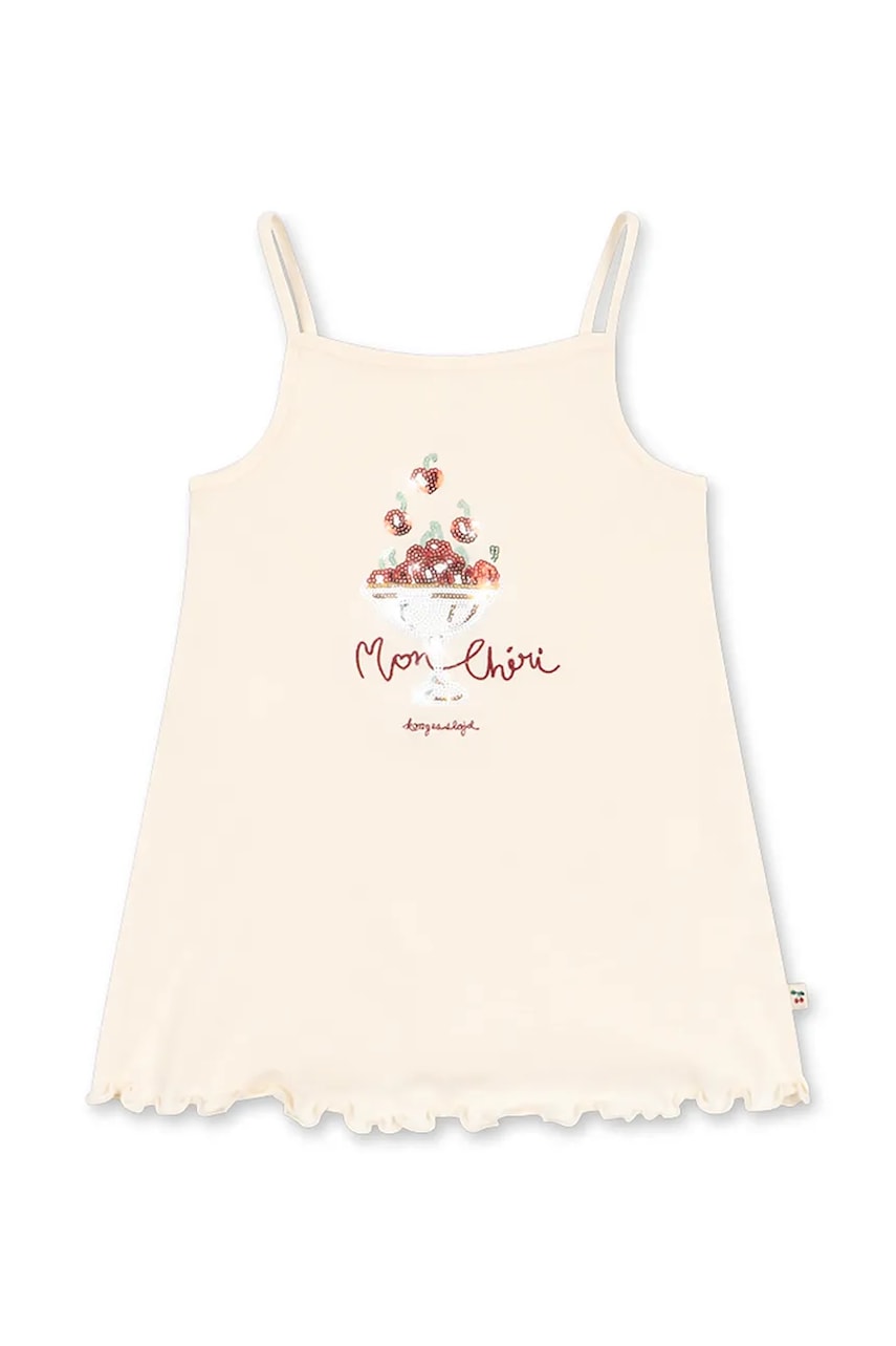 Konges Sløjd φόρεμα βαμβακερό FAMO STRAP DRESS GOTS