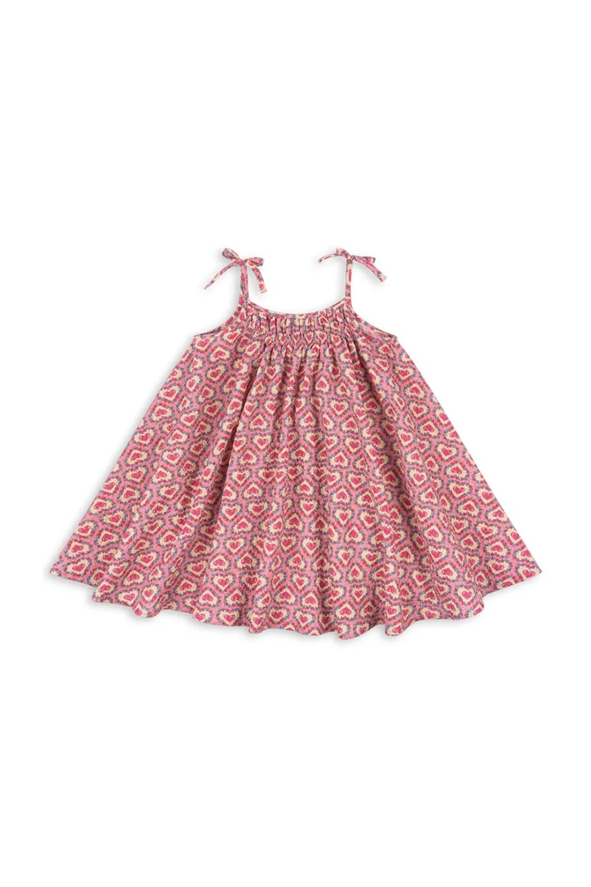 Konges Sløjd καλοκαιρινό βαμβακερό VIVIAN STRAP DRESS GOTS