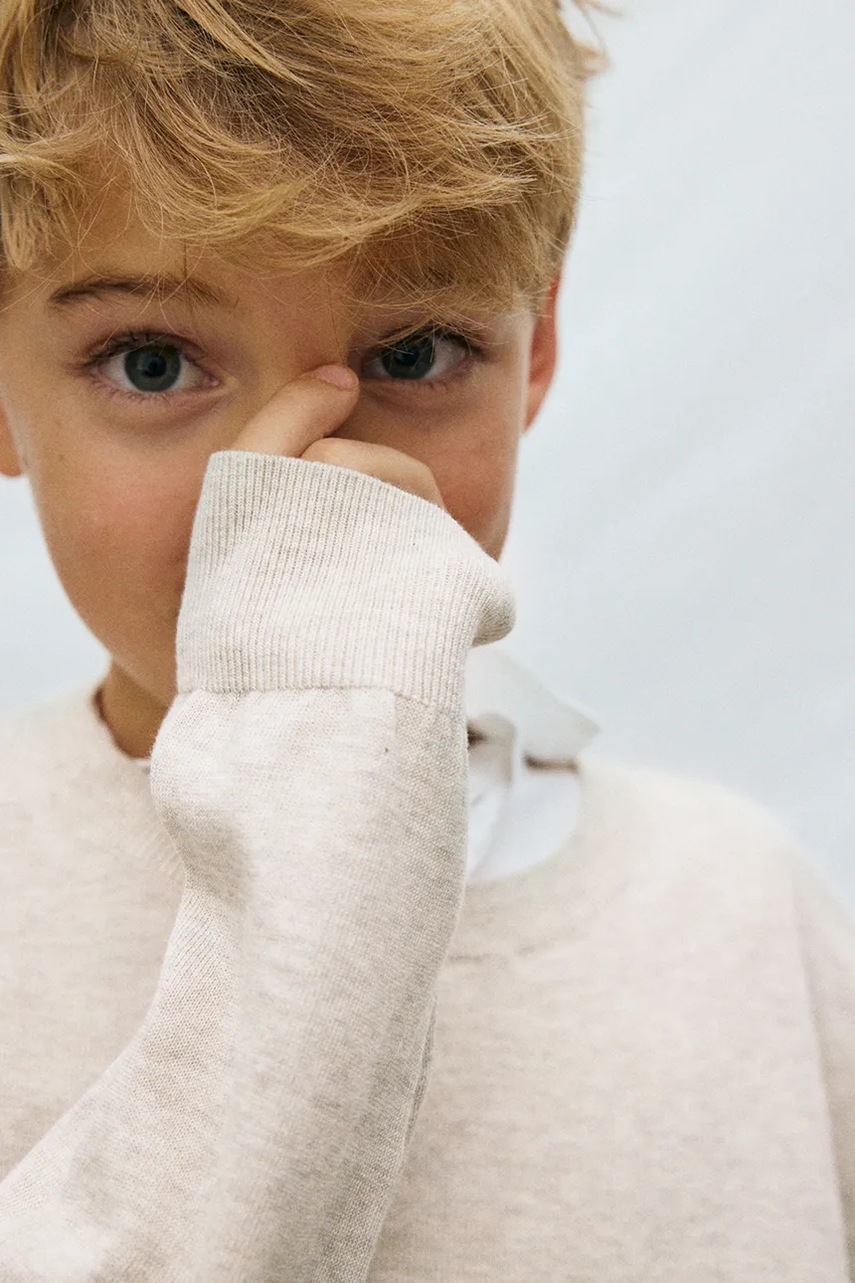 Παιδικό βαμβακερό πουλόβερ Mayoral φωτογραφία