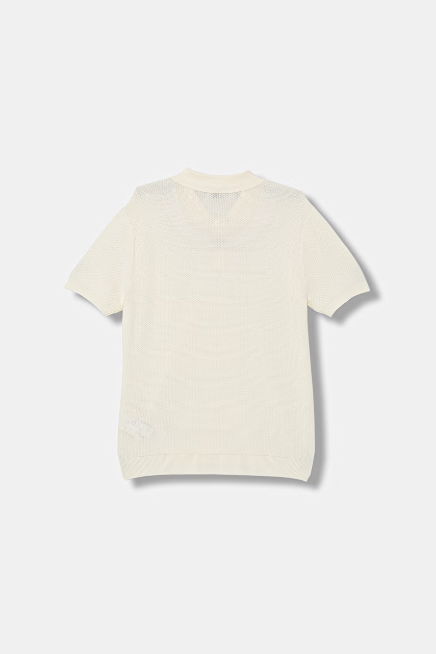 Emporio Armani úpletové polo tričko dámske s viskózou