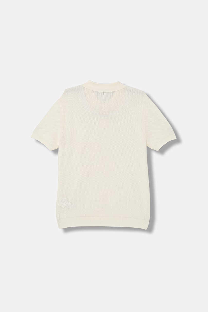 Emporio Armani úpletové polo tričko dámske s viskózou