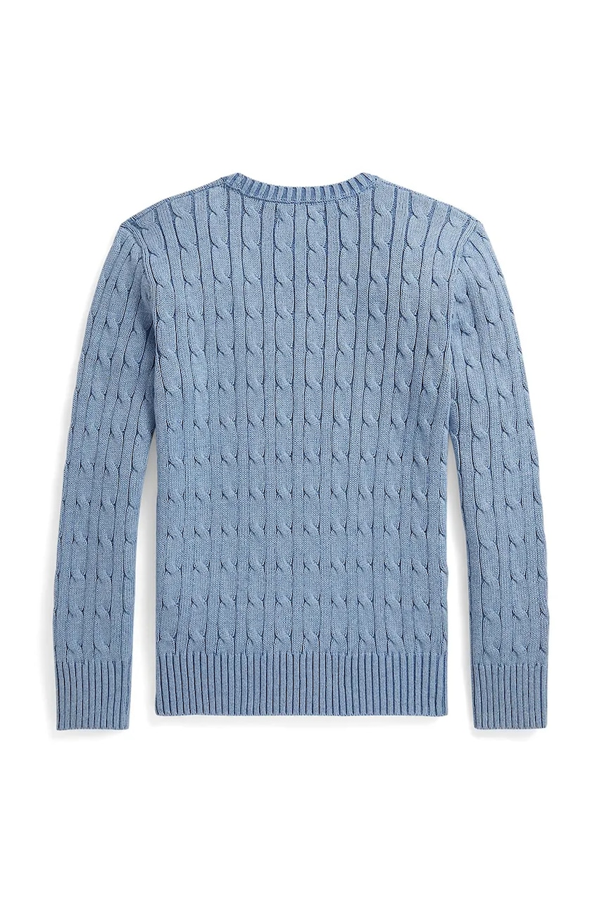 Detský bavlnený sveter Polo Ralph Lauren