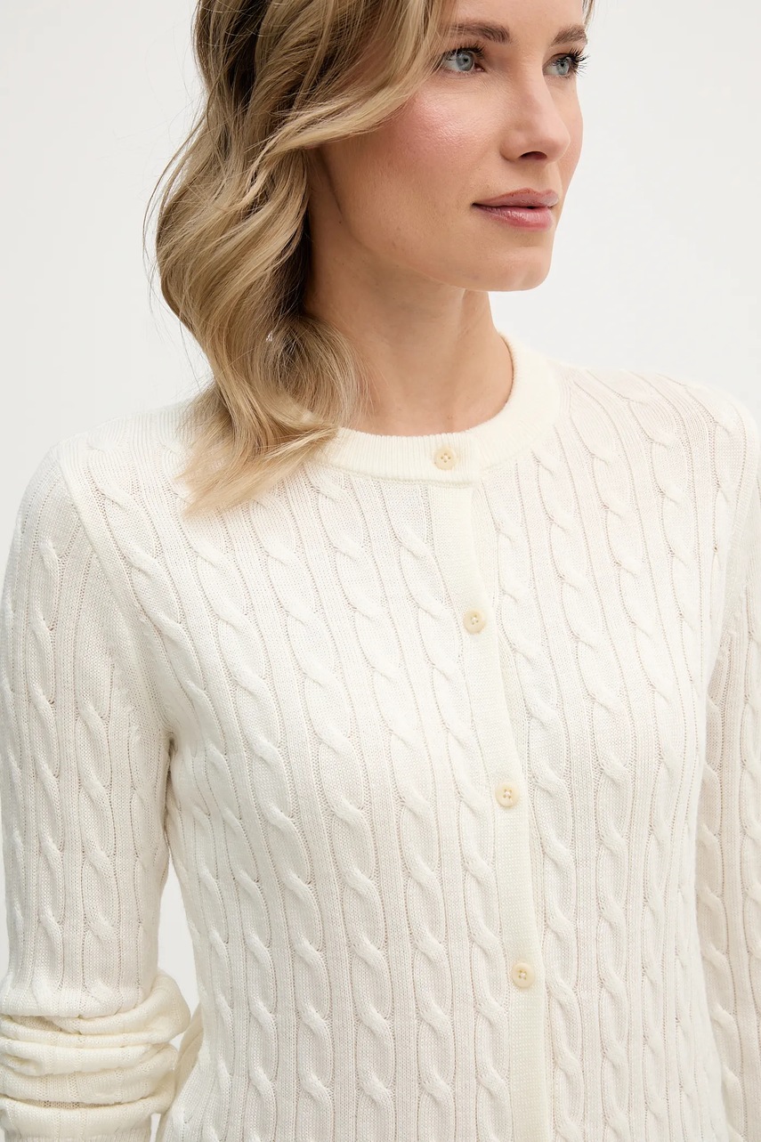 Kardigan s příměsí vlny Calvin Klein Jeans (obrázek 4)