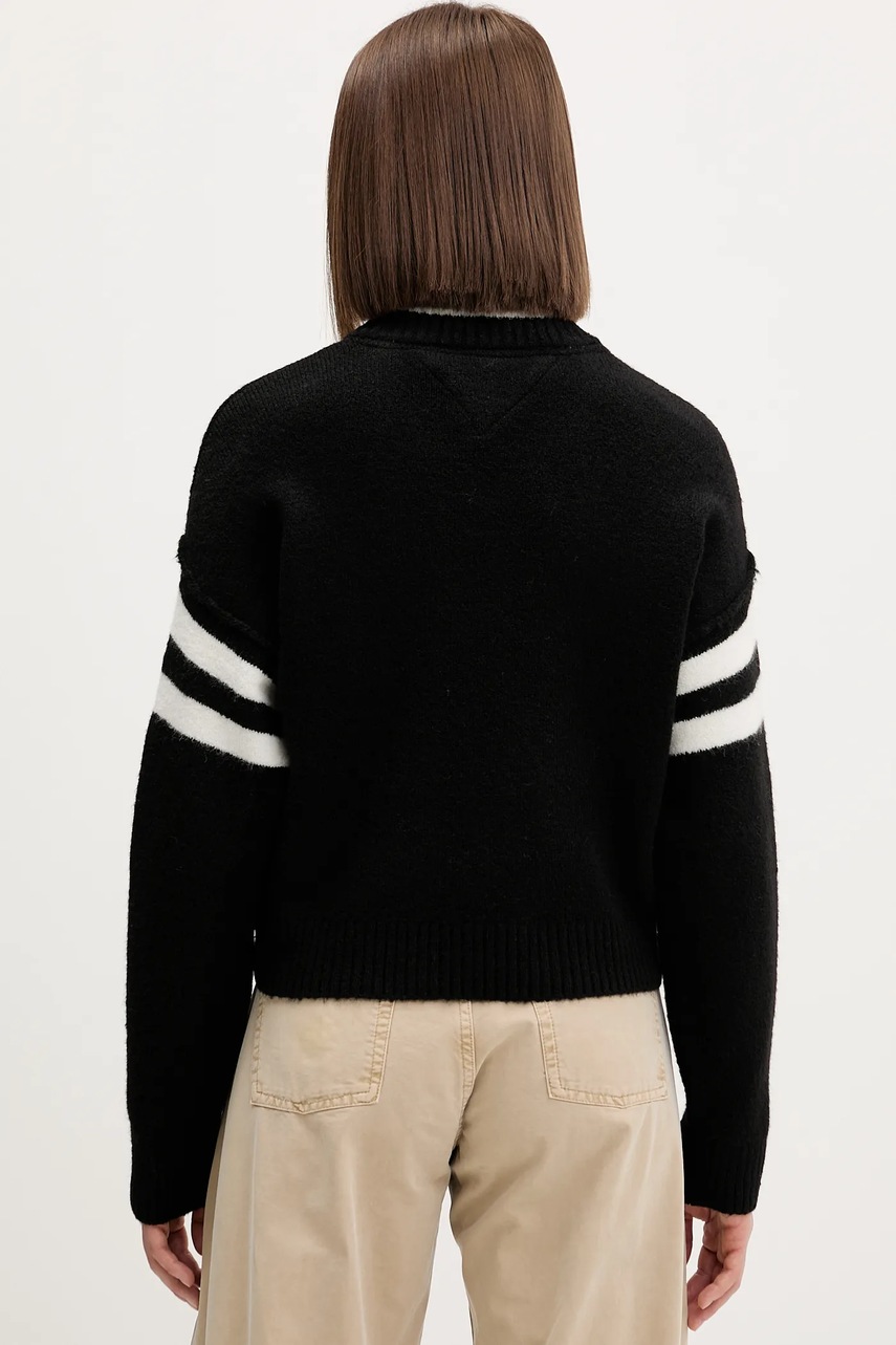 Sveter s prímesou vlny Tommy Jeans