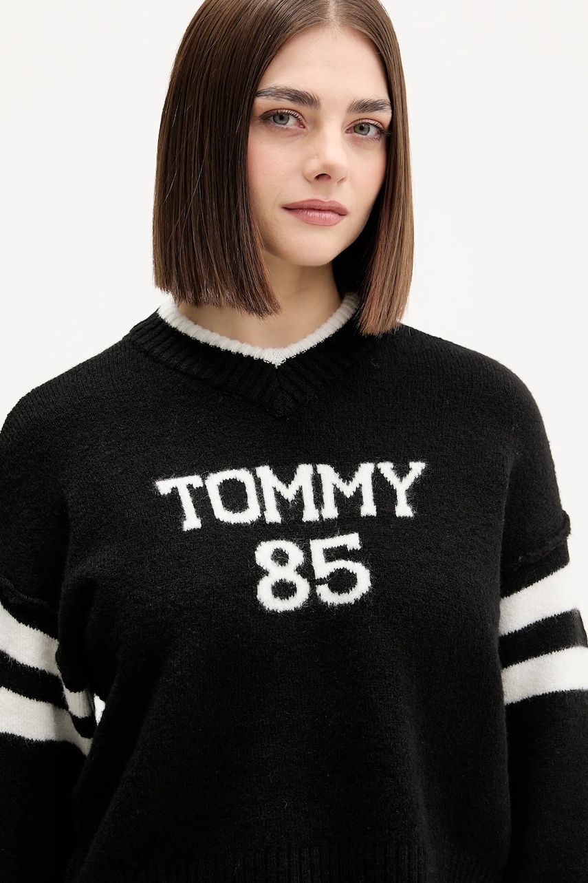Sveter s prímesou vlny Tommy Jeans