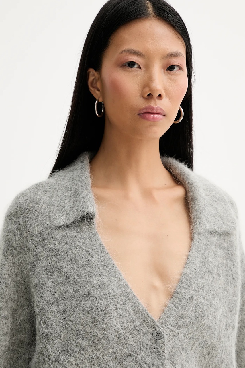 Kardigan s příměsí vlny MUNTHE ROXAS (obrázek 4)