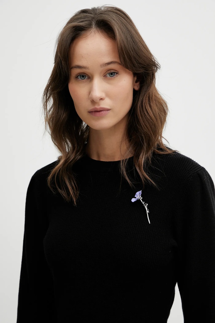 Bavlněný svetr HUGO Sabanna (obrázek 4)