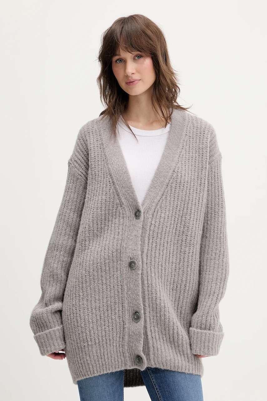 Ζακέτα με προσθήκη μαλλιού HUGO Shent Dubraxo