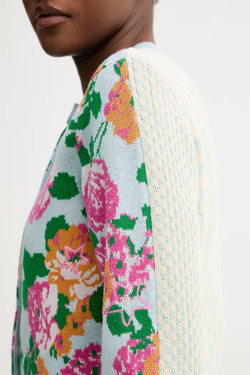 Kardigan s příměsí vlny Kenzo (obrázek 5)