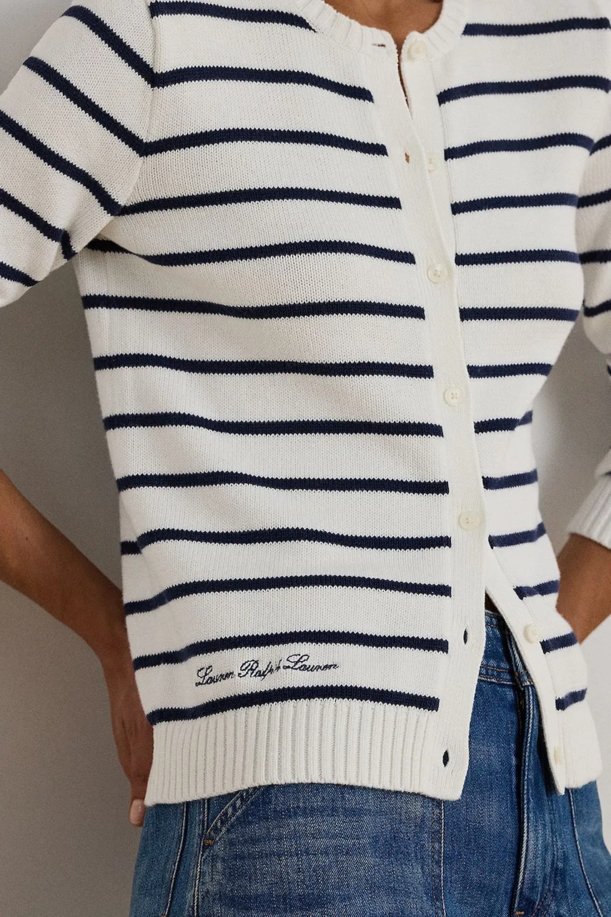 Bavlnený kardigán Lauren Ralph Lauren